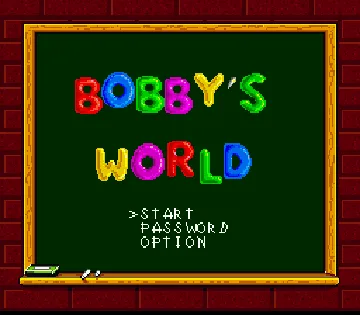 Bobby's World (USA) (Proto) screen shot title